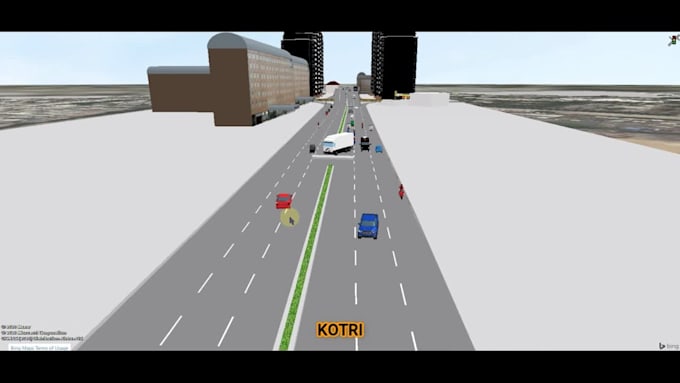 create 2d, 3d ptv vissim simulation model for you