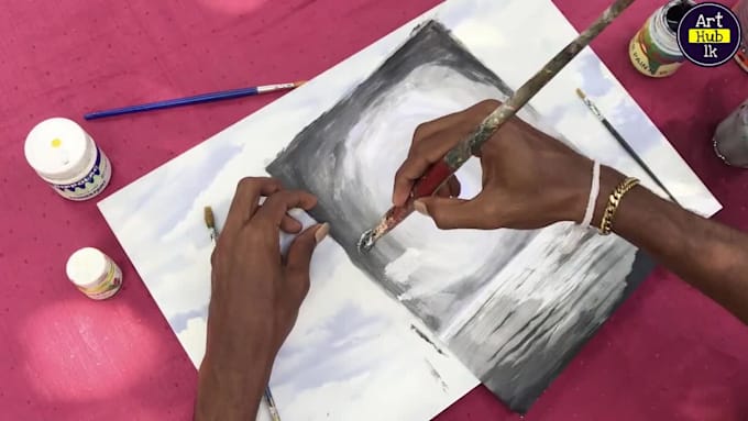 create painting videos for youtube channel