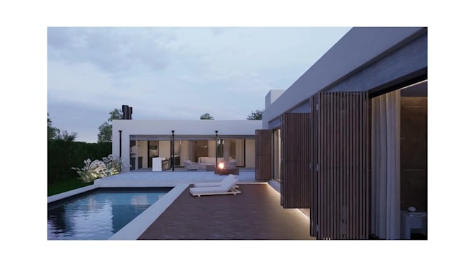 create an architectural 3d interior or exterior rendering
