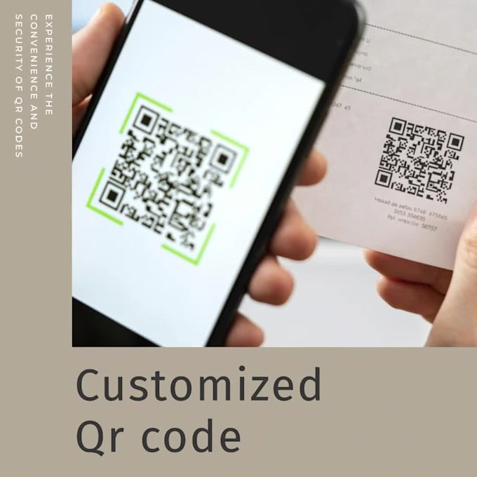Make custom qr code designs for you by oguzhancakici fiverr