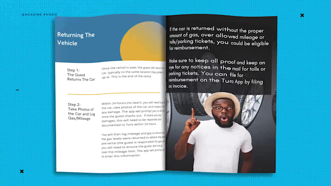 make cinematic book trailer, flipping book promo