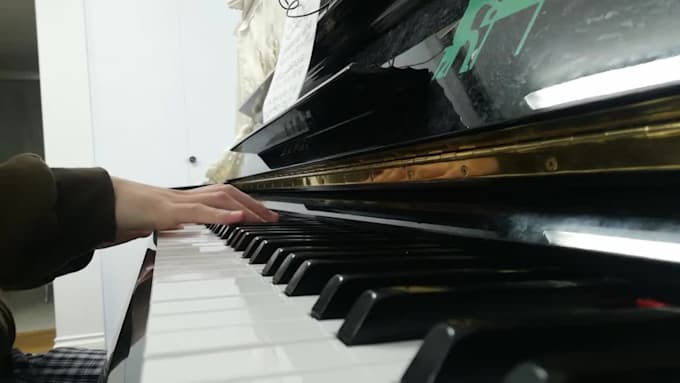 make piano sheet music transcription kpop, pop, jazz, rnb