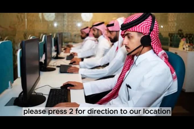 do saudi IVR voice over arabic and english