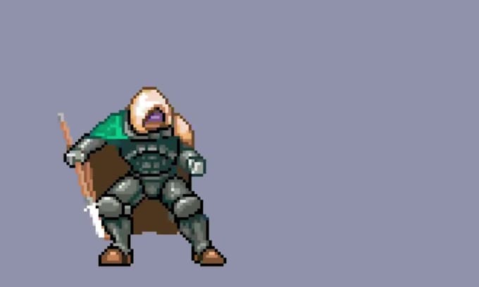 create 2d pixel art game UI, icons, props, and gui elements