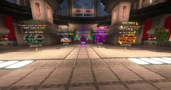 develop a minecraft server for you