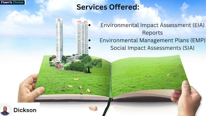 be your certified expert in environmental impact assessment eia reports