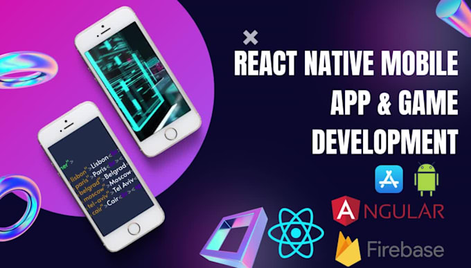 be your full stack android and IOS react app developer