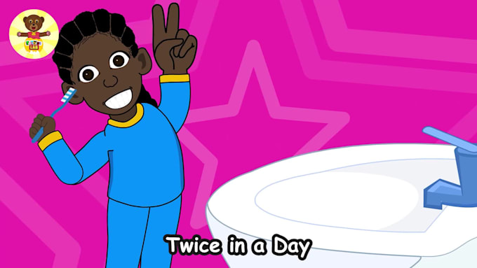 create 2d animation for kids vides