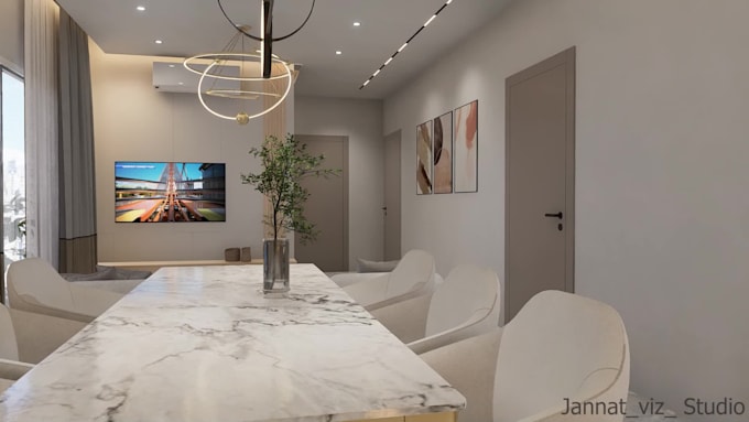 create photorealistic 3d interior renders for your apartment