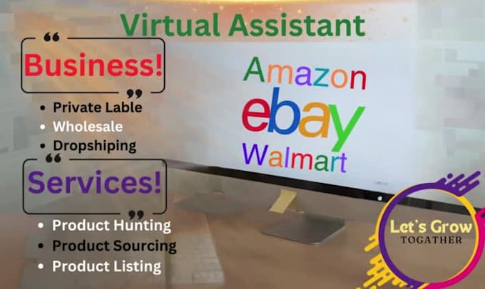 provide expert virtual assistance for tiktokshop, ebay and amazon