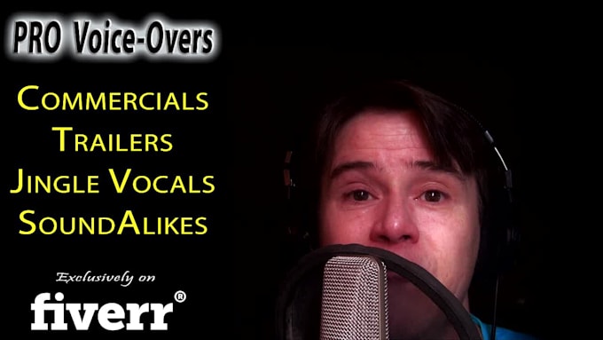 record a podcast or movie trailer voiceover