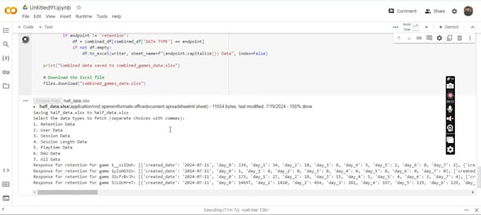 do web scraping and automation using python, django, API extraction and selenium