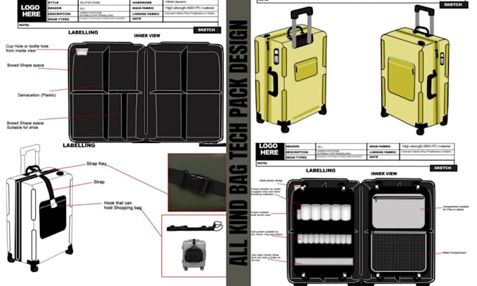 Do bag tech pack duffle tote bag backpack tech pack bag design for ...