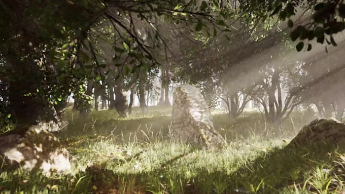 make 3d environment in unreal engine