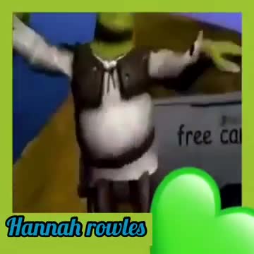edit you a video where shrek dances