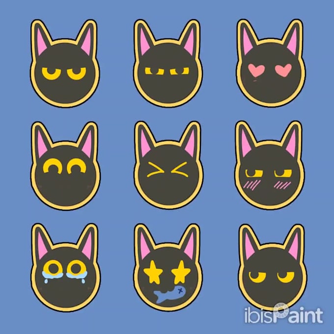 do a custom cute stickers