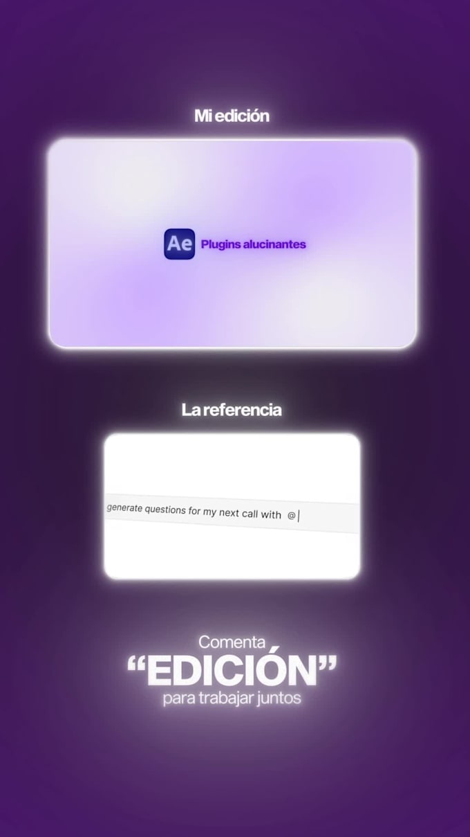 edición de video, motion graphic, motion designe