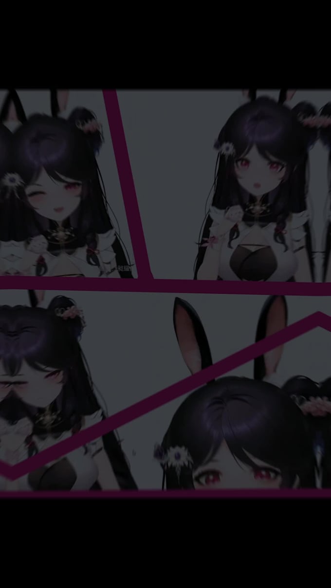 design high quality anime model for your vtuber and live2d