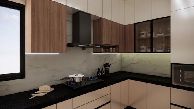 create 3d interior design and space planning concepts