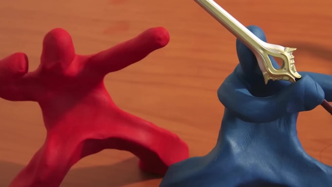 create stop motion claymation, clay animation, 3d animation, character design