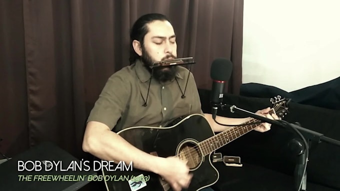 record beautiful harmonica sections for your folk song