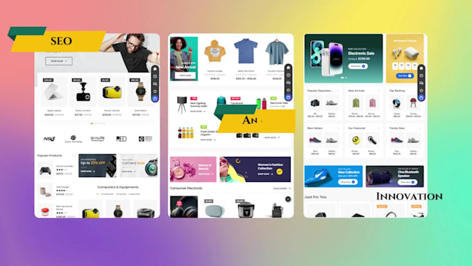 Design redesign wordpress website, website development as a full stack ...