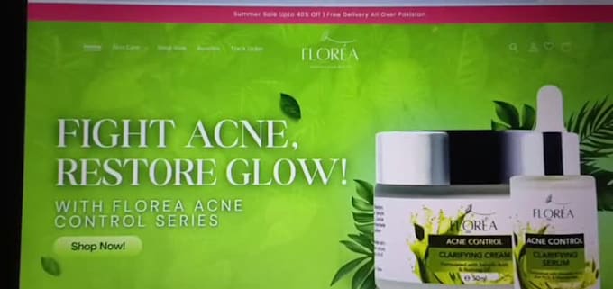 designed professional shopify stores with expert products listings and sourcing