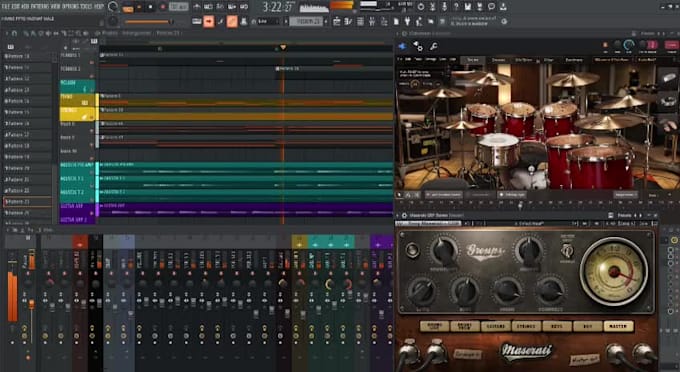 mixing and mastering the audio for you