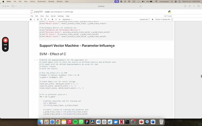 do machine, deep learning, ai and data science projects in python