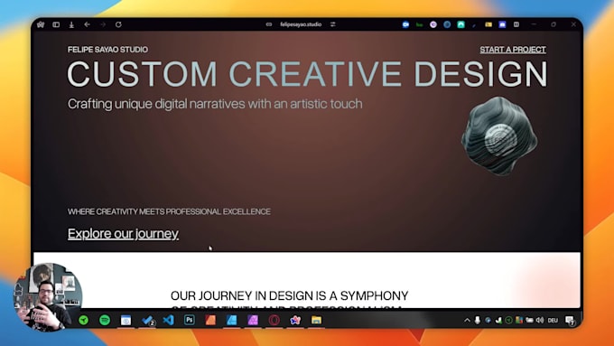 exklusives webdesign individuelle website, die begeistert webflow,framer,shopify
