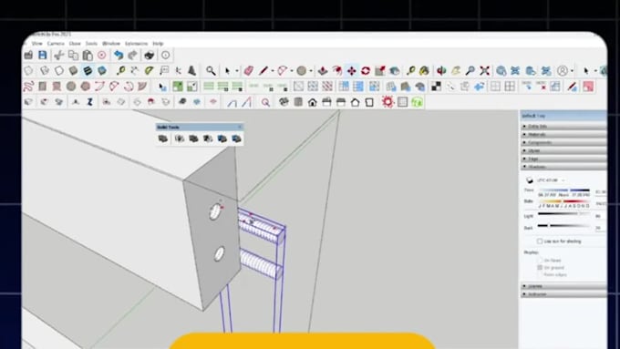Reconstruct the interior product texture from 3d design file by ...