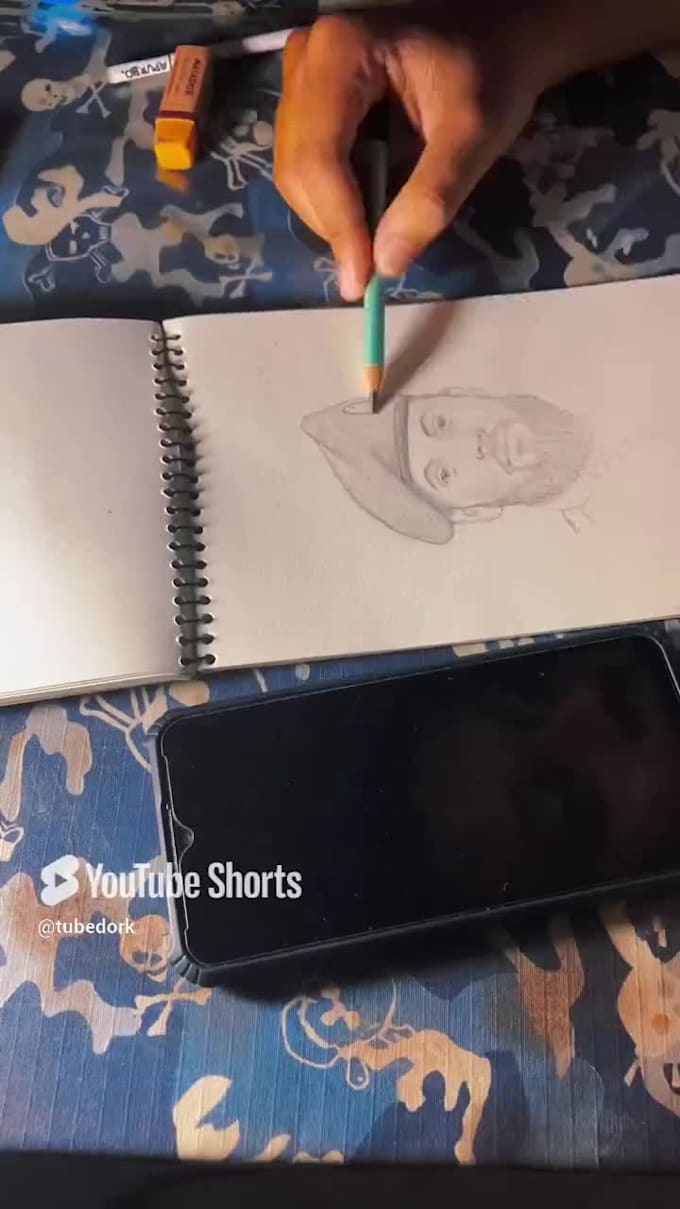 make pencil sketch art from your ideas or photos