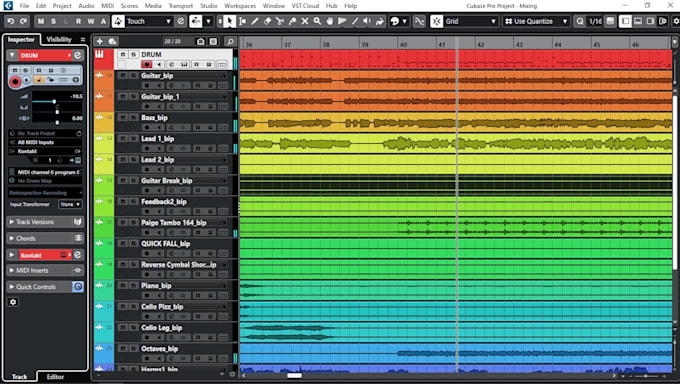 mix and master your rock song