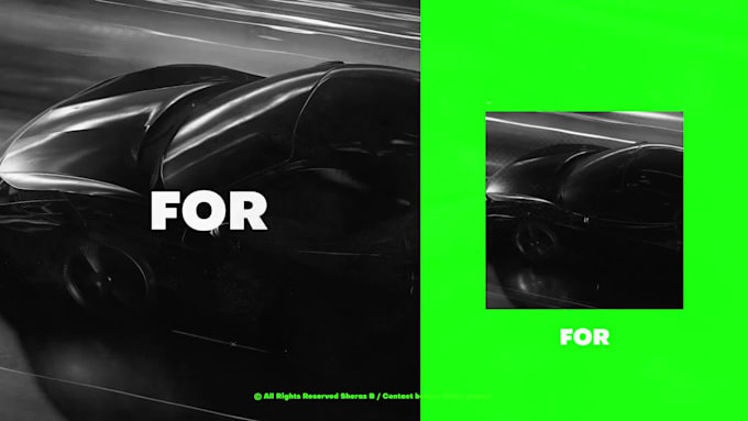 edit after effect template for short ads