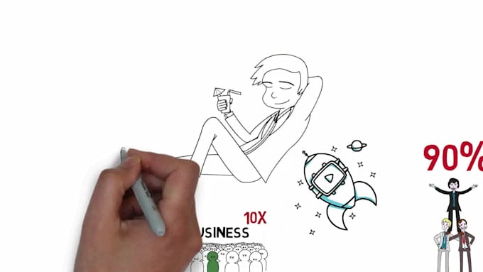 create a whiteboard animation for 5 dollars