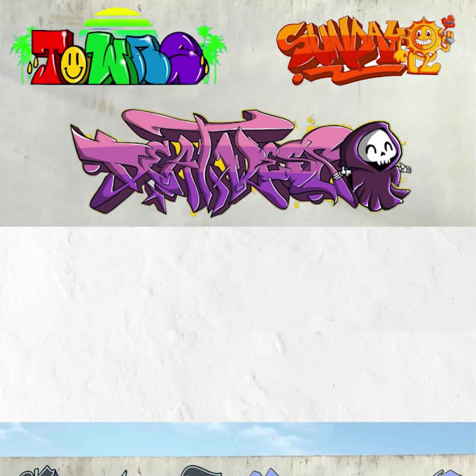 create custom graffiti, hand lettering and typography