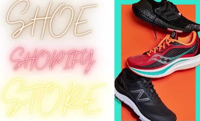 Shopify Shoes Create and design shoe sneakers footwear shopify store by ...