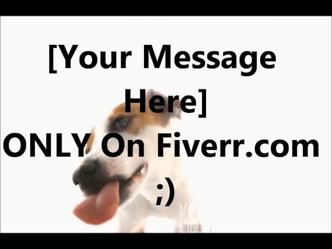 create A Dog Licking You Message