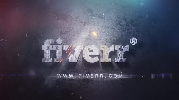 create 3d logo animation intro