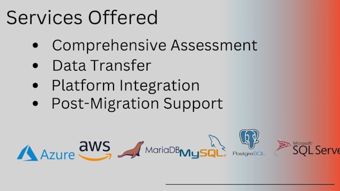 do database migration for mssql, mysql, sqlite ect anything