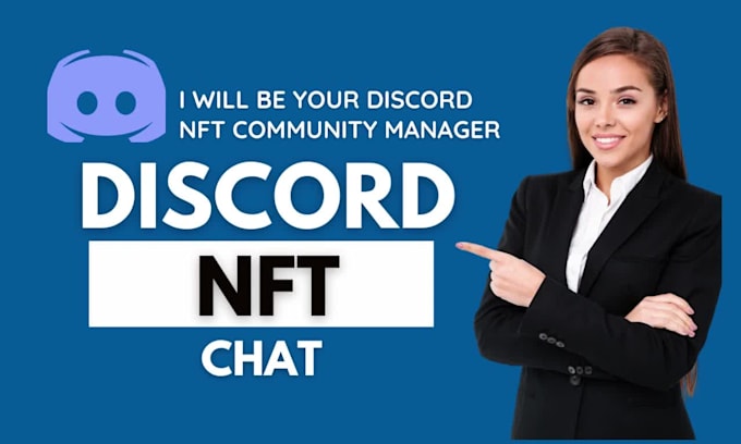 professionally be active and chat on your discord nft community server