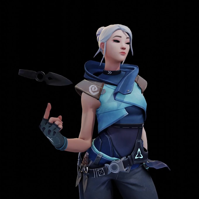 make you valorant a renders or an animations