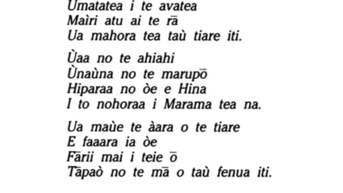 Perform polynesian reo maori female voice over by Cabmok | Fiverr