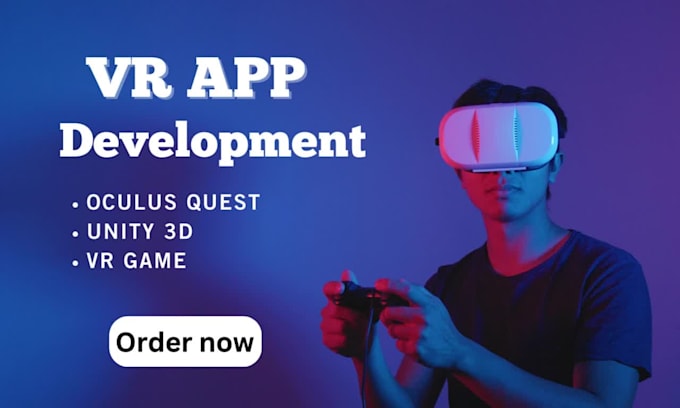 develop VR app or game in oculus quest using unity 3d