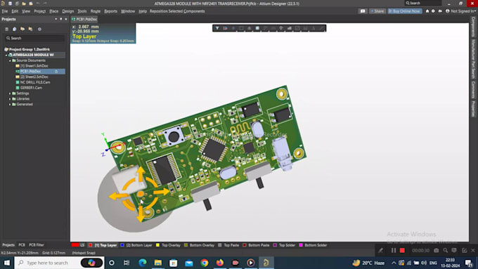 design pcb using altium and orcad software