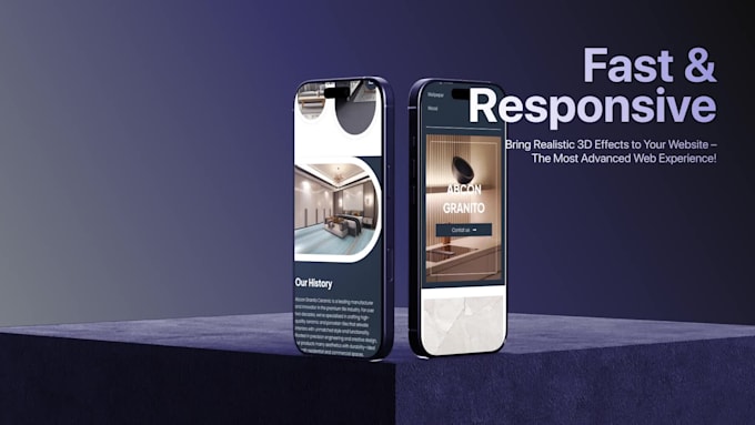 develop a wordpress website with a responsive web design