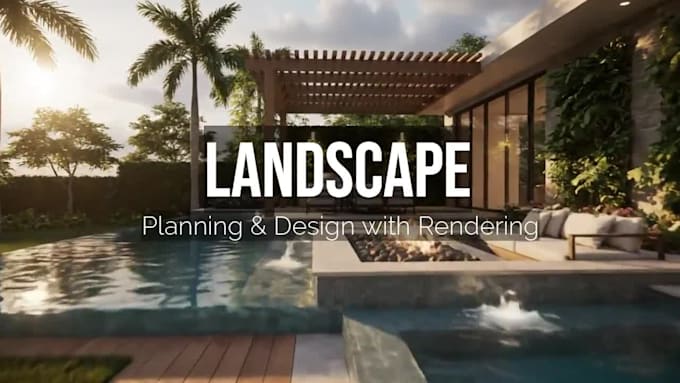 design your garden backyard patio terrace front yard with 3d landscaping
