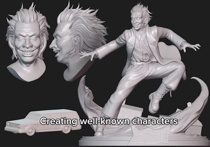 sculpt 3d model for 3d printing
