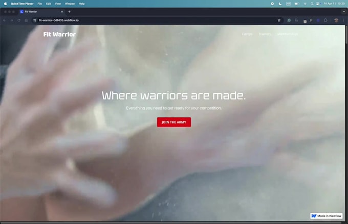 develop and redesign your webflow website