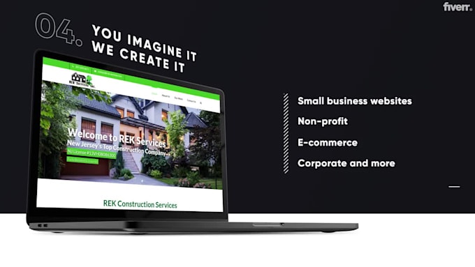 create a wordpress website following your needs
